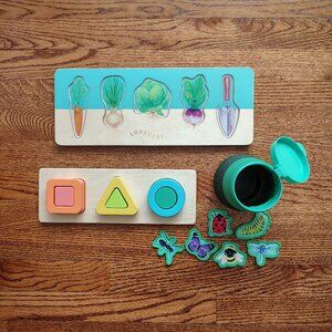Lovevery Toys - Adventurer and Realist playkits16-21 months. Puzzles and bugs.